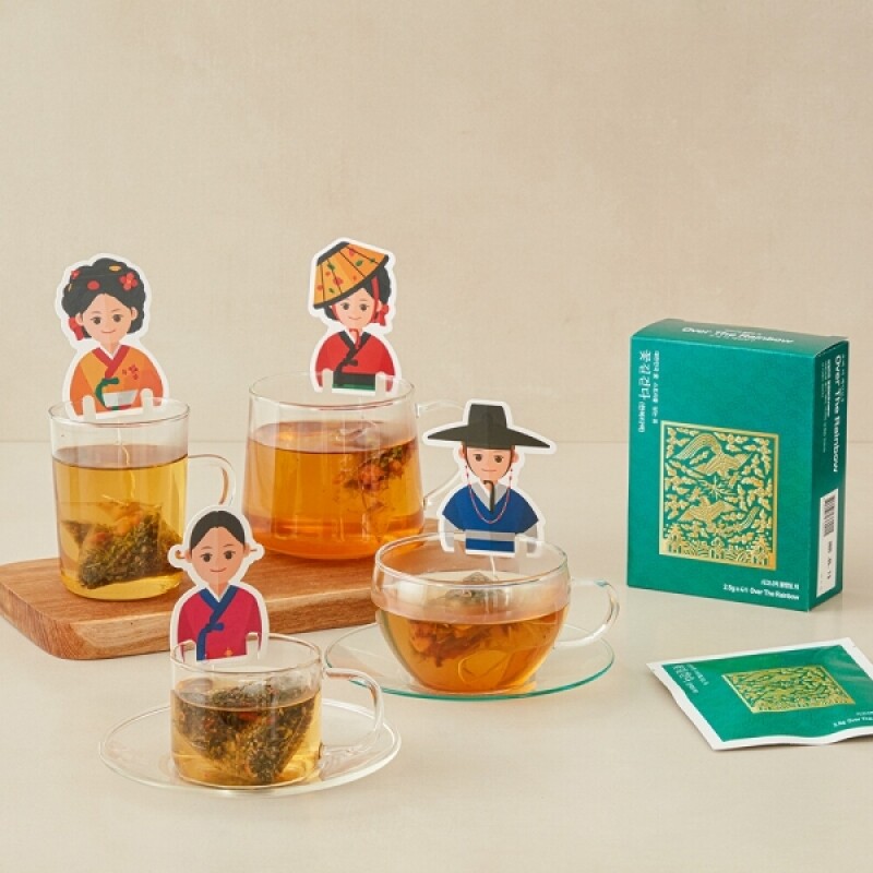 강원더몰,외국인선물 한국기념품 친구 좋아하는 전통굿즈 티백