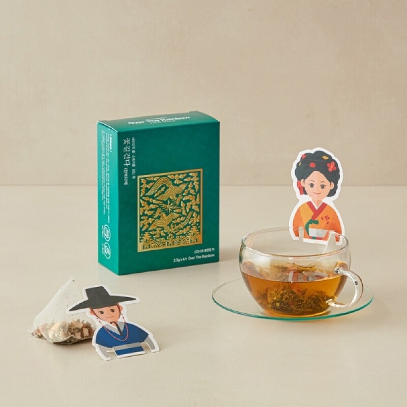 강원더몰,외국인선물 한국기념품 친구 좋아하는 전통굿즈 티백