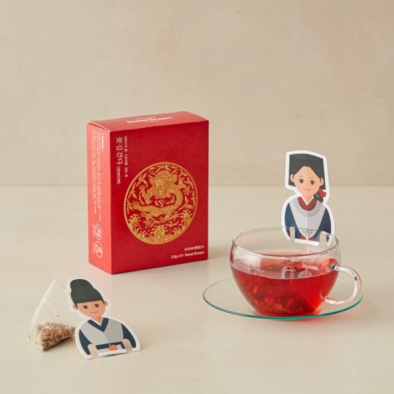 강원더몰,외국인선물 한국기념품 친구 좋아하는 전통굿즈 티백